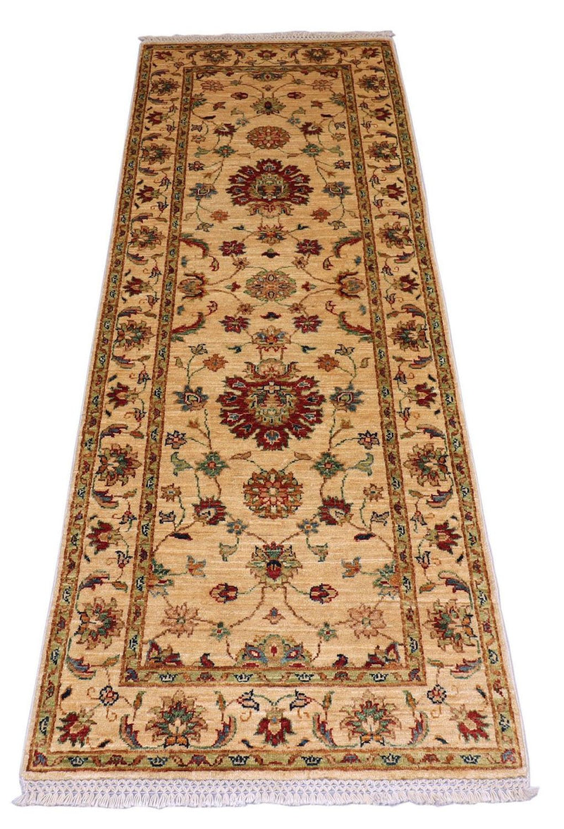 Tappeto corsia Tappeto Ziegler - 220 x 76 cm - beige