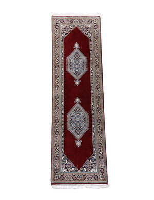 Tappeto corsia Tappeto Persero - Bidjar - 247 x 72 cm - rosso scuro