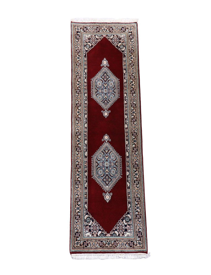Tappeto corsia Tappeto Persero - Bidjar - 247 x 72 cm - rosso scuro