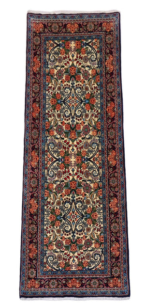 Tappeto corsia Tappeto Persero - Bidjar - 203 x 77 cm - beige