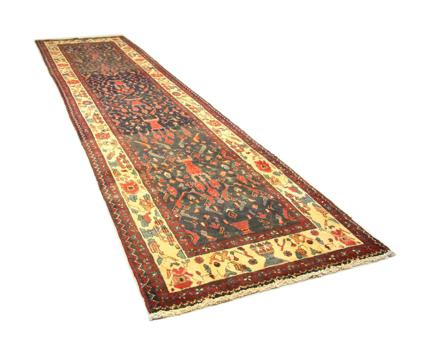 Hamadan Tappeto 410x104cm - Tappeto persiano