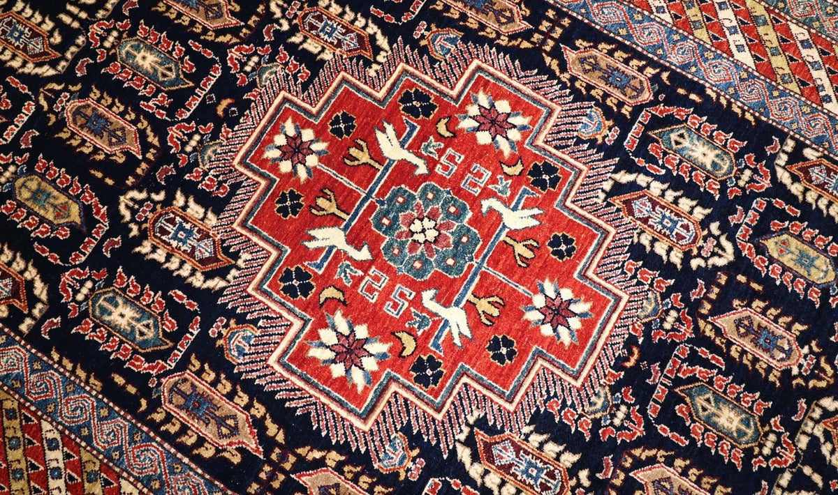 Tappeto Ziegler - 268 x 175 cm - blu scuro