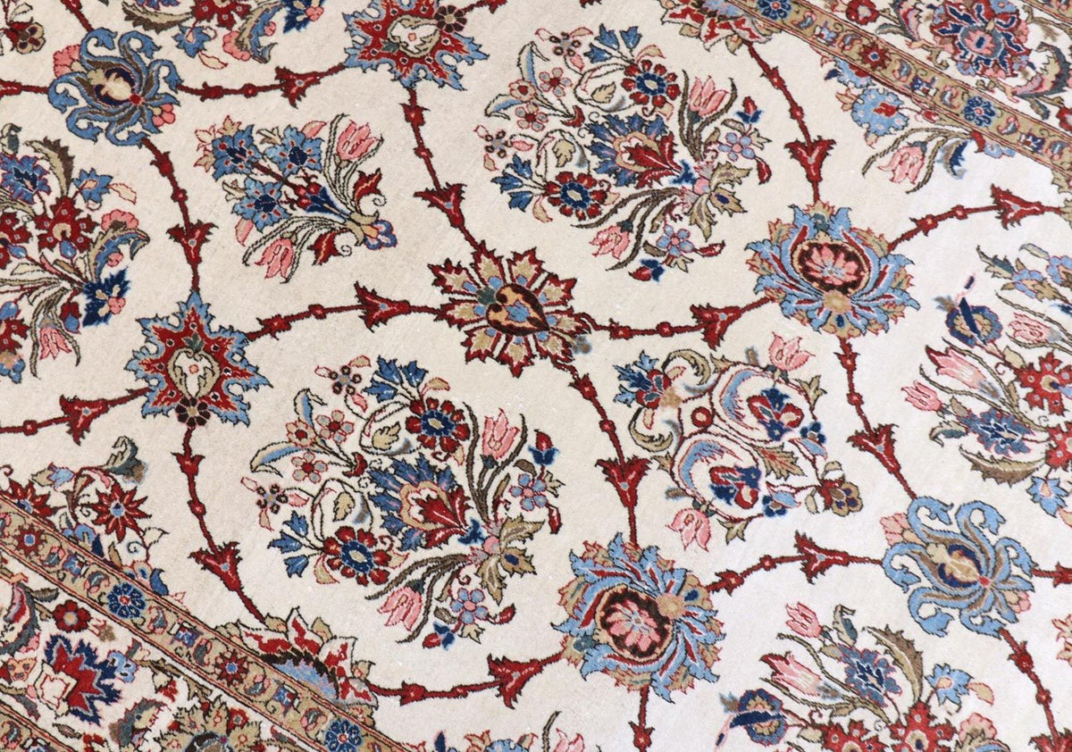 Tappeto Persero - Ghom - 204 x 135 cm - beige