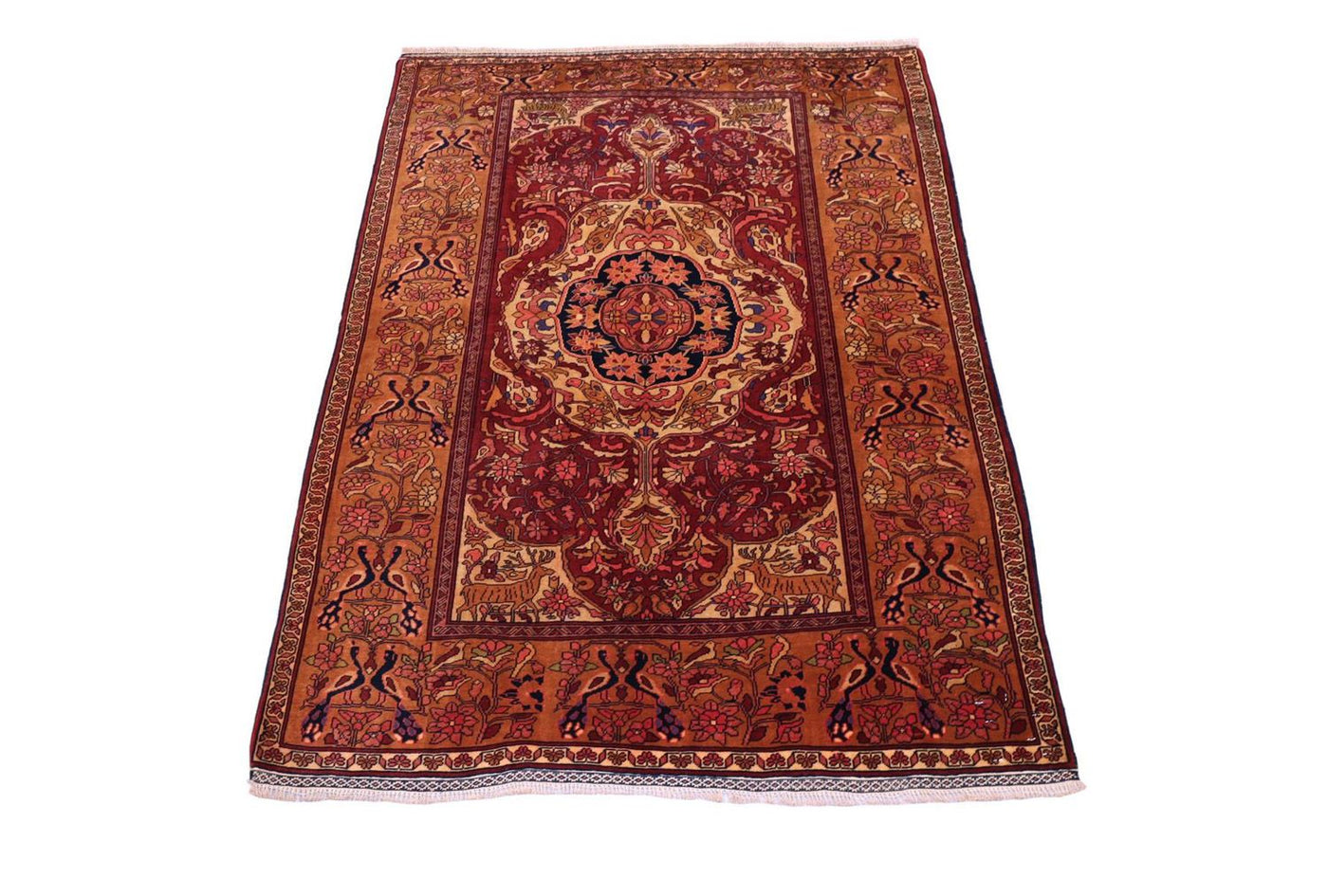 Afghan di seta Tappeto 154x115cm - Tappeto orientale