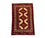 Tappeto afgano - 127 x 89 cm - rosso scuro