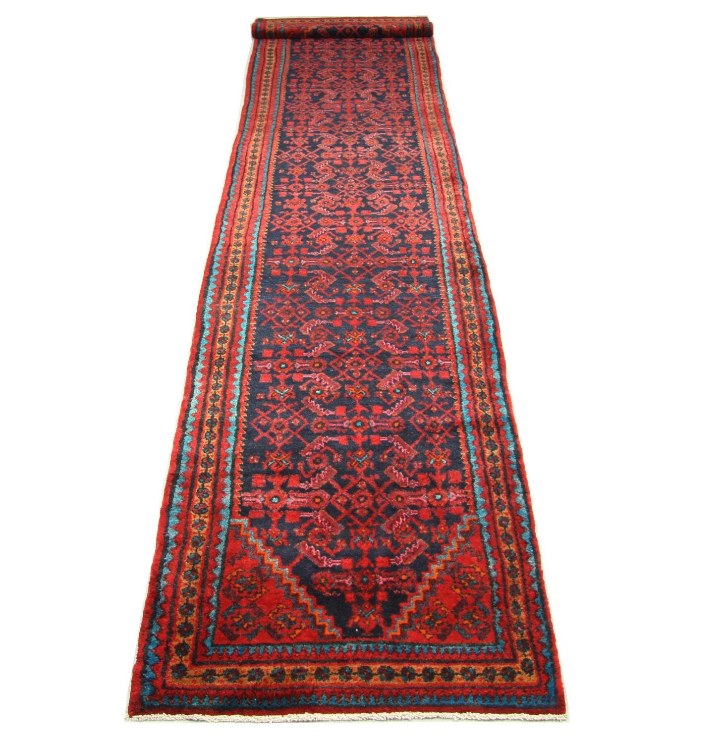 Tappeto corsia Tappeto Persero - Nomade - 497 x 107 cm - blu
