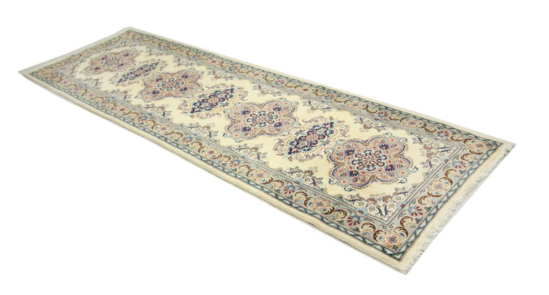 Tappeto corsia Tappeto Persero - Keshan - 300 x 82 cm - blu