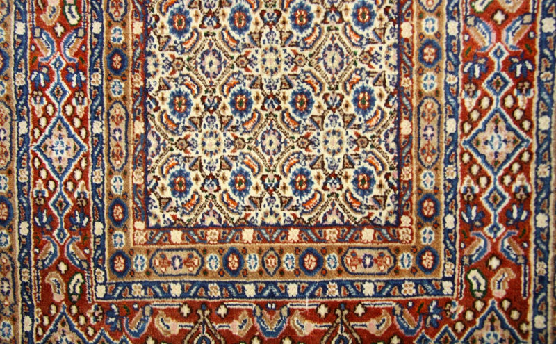 Tappeto corsia Tappeto Persero - Keshan - 299 x 78 cm - blu