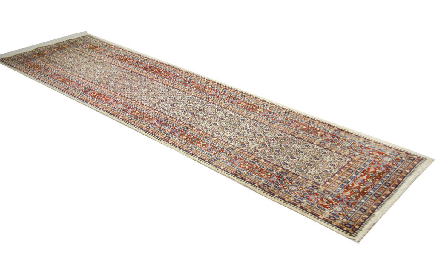 Tappeto corsia Tappeto Persero - Keshan - 299 x 78 cm - blu