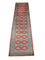 Tappeto corsia Tappeto Pakistani - 343 x 76 cm - rosso