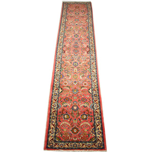 Tappeto corsia Tappeto Persero - Classico - 406 x 80 cm - rosso chiaro