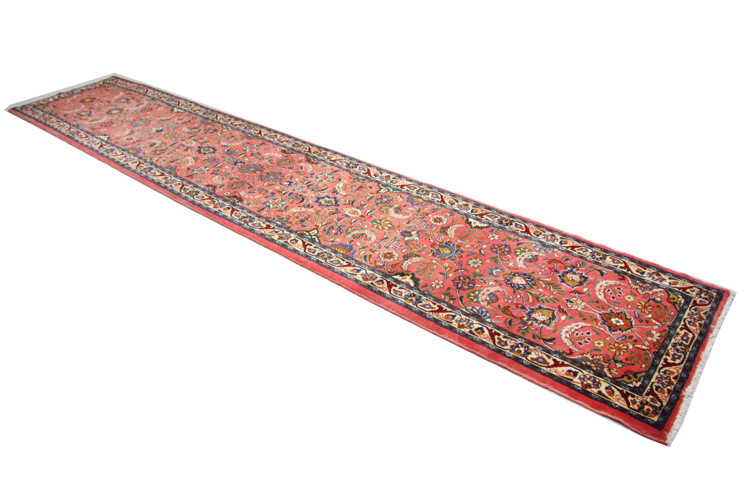 Tappeto corsia Tappeto Persero - Classico - 406 x 80 cm - rosso chiaro