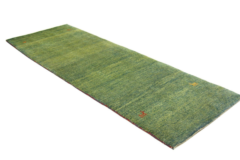 Tappeto corsia Tappeto Gabbeh - Persero - 233 x 84 cm - verde