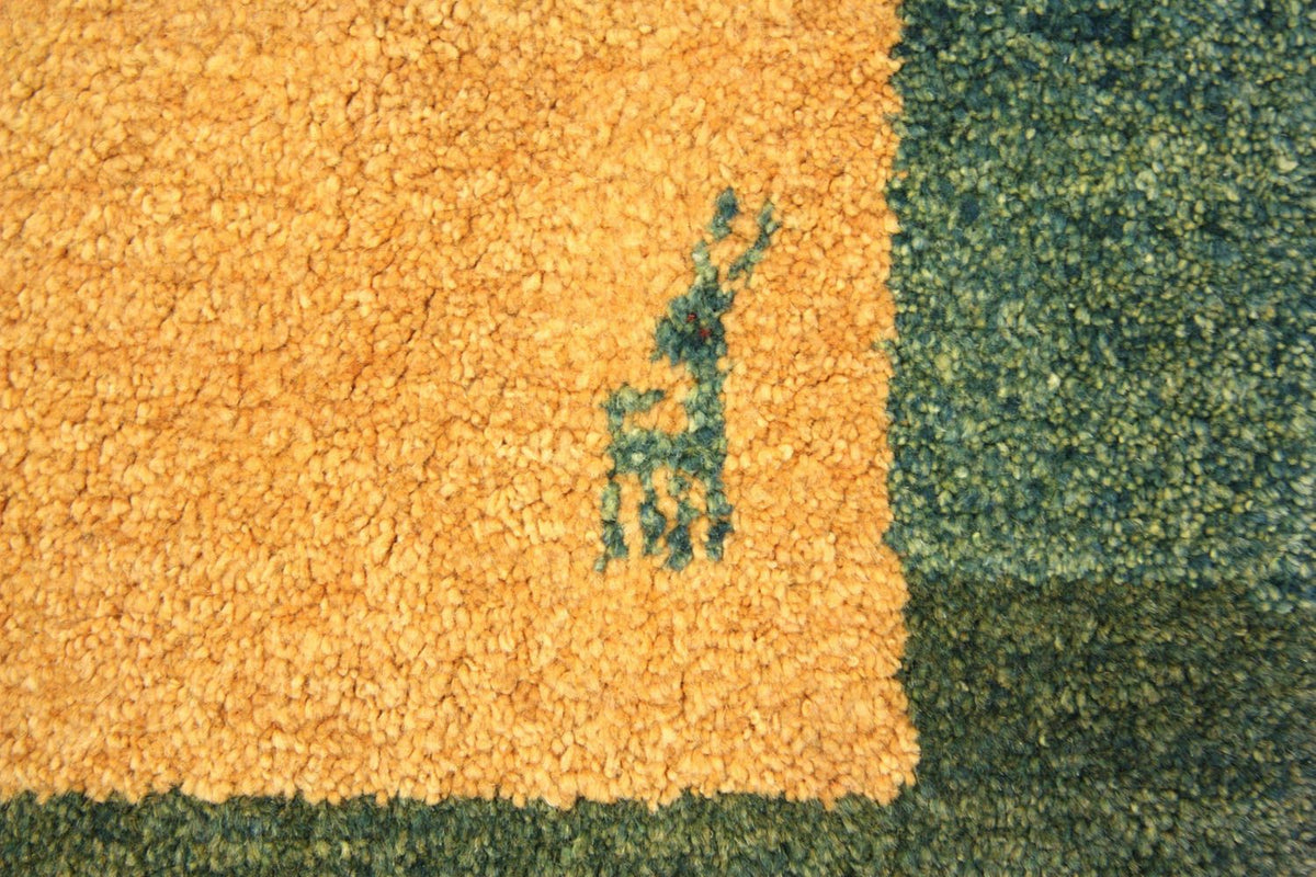 Tappeto corsia Tappeto Gabbeh - Persero - 285 x 86 cm - arancione