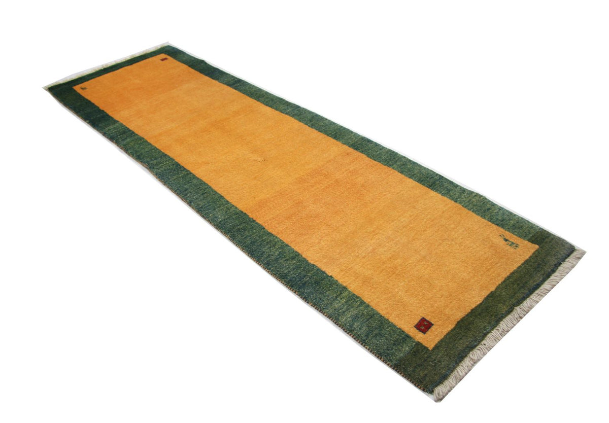 Tappeto corsia Tappeto Gabbeh - Persero - 285 x 86 cm - arancione