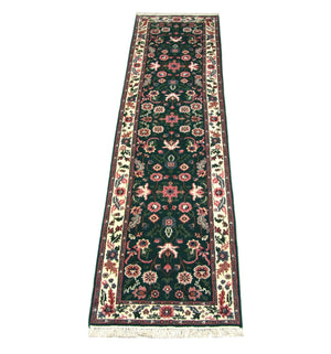 Tappeto corsia Tappeto Persero - Bidjar - 303 x 78 cm - blu