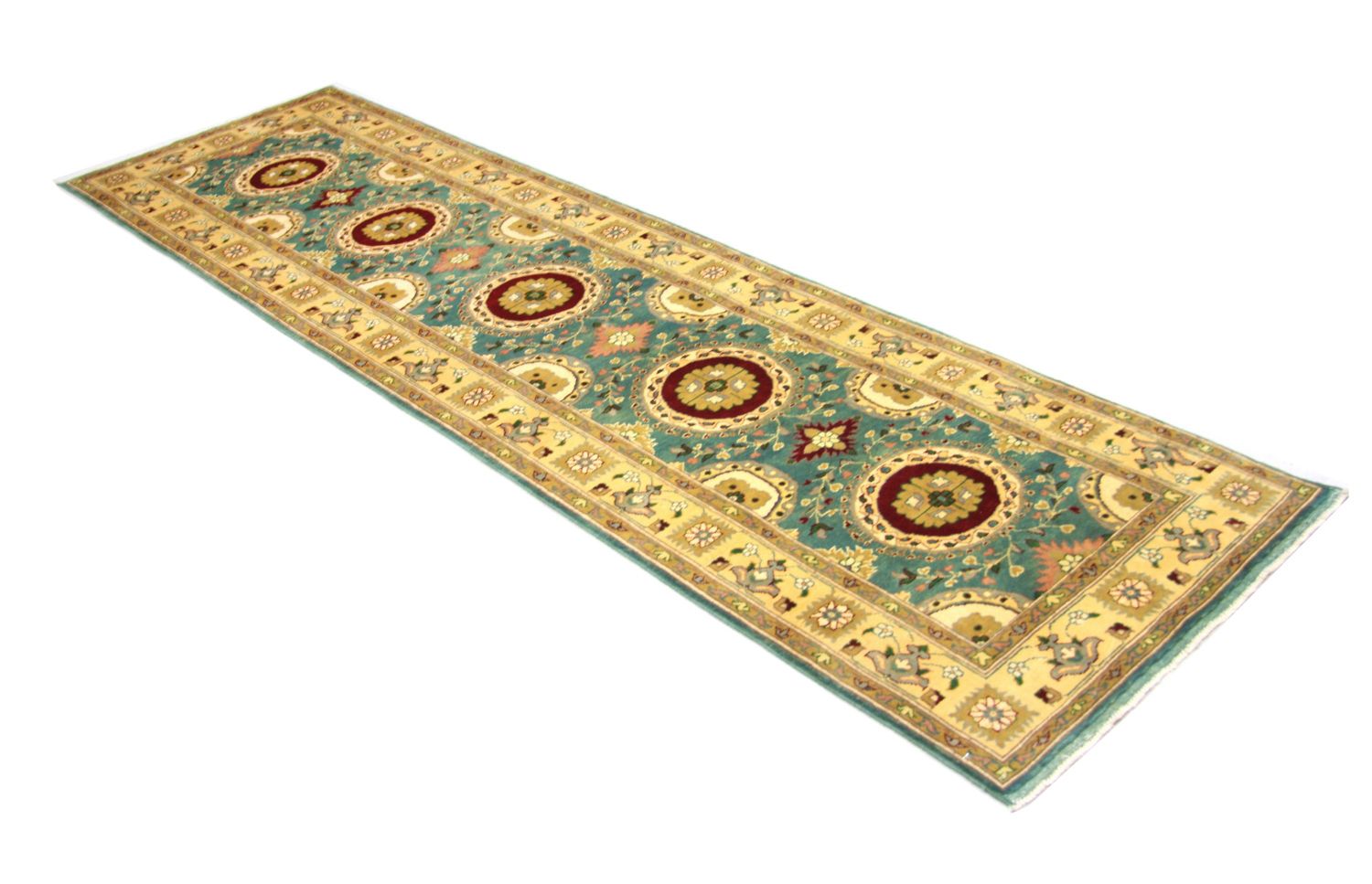 Tappeto corsia Tappeto Ziegler - 293 x 81 cm - blu