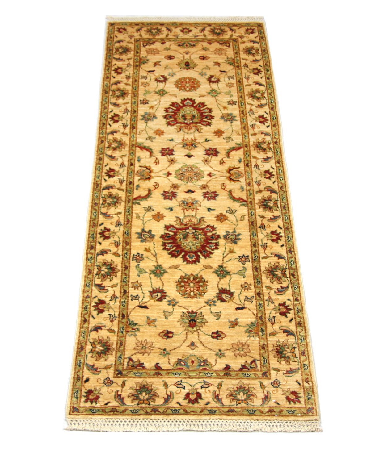 Tappeto corsia Tappeto Ziegler - 220 x 76 cm - giallo