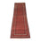 Tappeto corsia Tappeto afgano - Bukhara - 339 x 84 cm - rosso