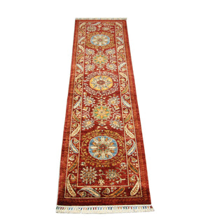 Tappeto corsia Tappeto Ziegler - 306 x 79 cm - rosso