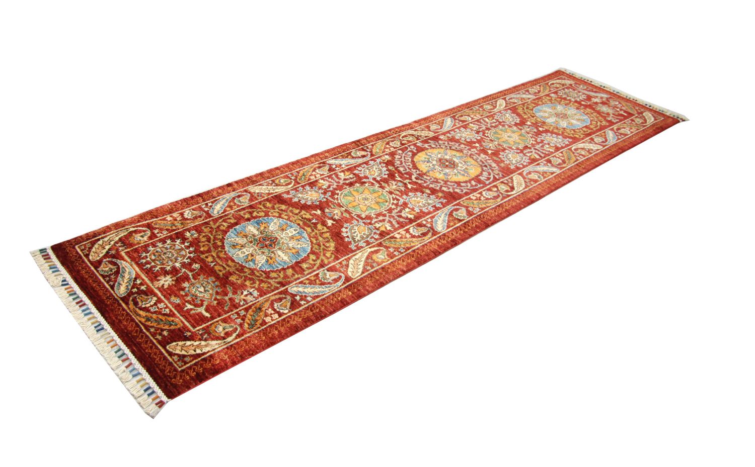 Tappeto corsia Tappeto Ziegler - 306 x 79 cm - rosso