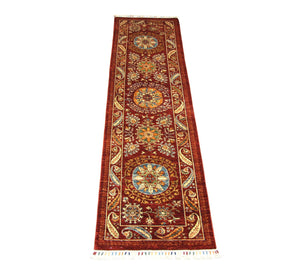 Tappeto corsia Tappeto Ziegler - 307 x 78 cm - rosso