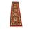 Tappeto corsia Tappeto Ziegler - 307 x 78 cm - rosso