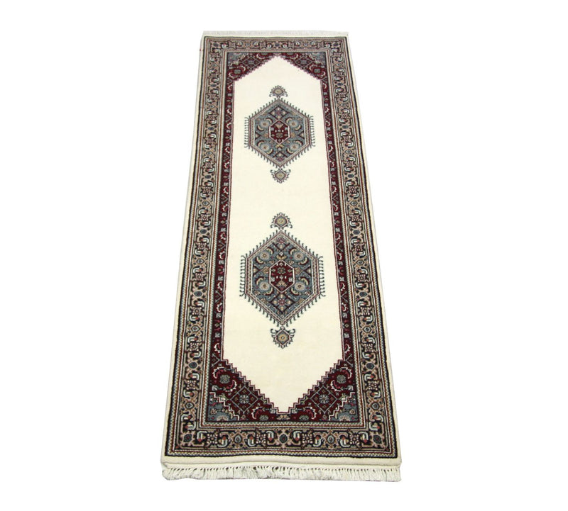 Tappeto corsia Tappeto orientale - 247 x 76 cm - beige