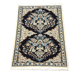 Tappeto Persero - Nain - 75 x 50 cm - blu