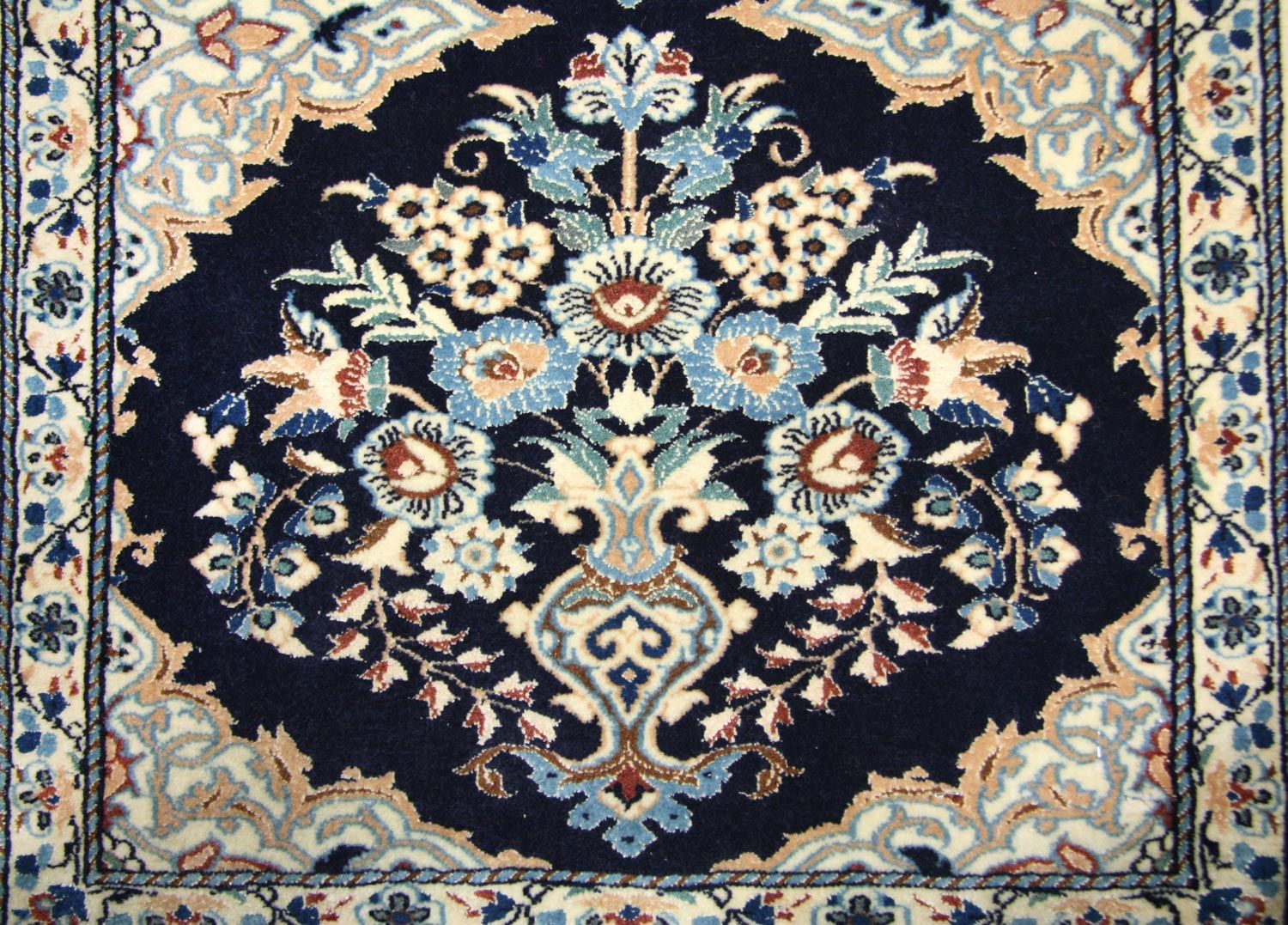Tappeto Persero - Nain - 75 x 50 cm - blu