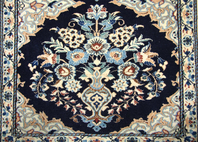 Tappeto Persero - Nain - 75 x 50 cm - blu