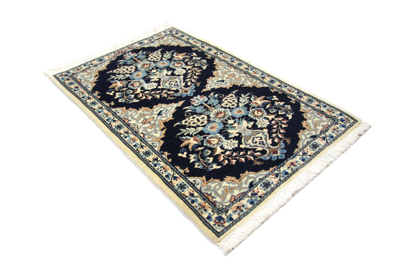 Tappeto Persero - Nain - 75 x 50 cm - blu