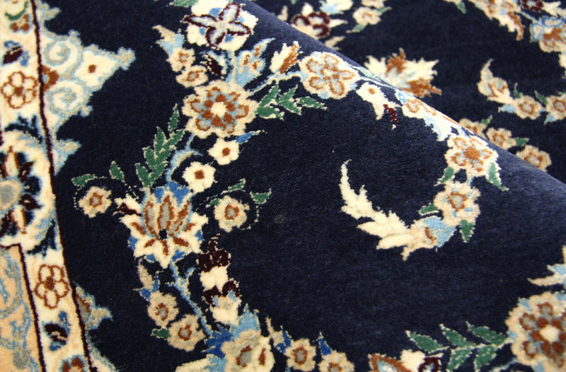 Tappeto Persero - Nain - Premio - 113 x 84 cm - blu scuro
