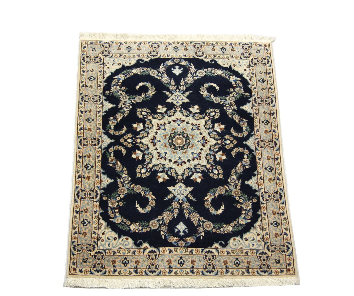 Tappeto Persero - Nain - Premio - 114 x 83 cm - blu scuro