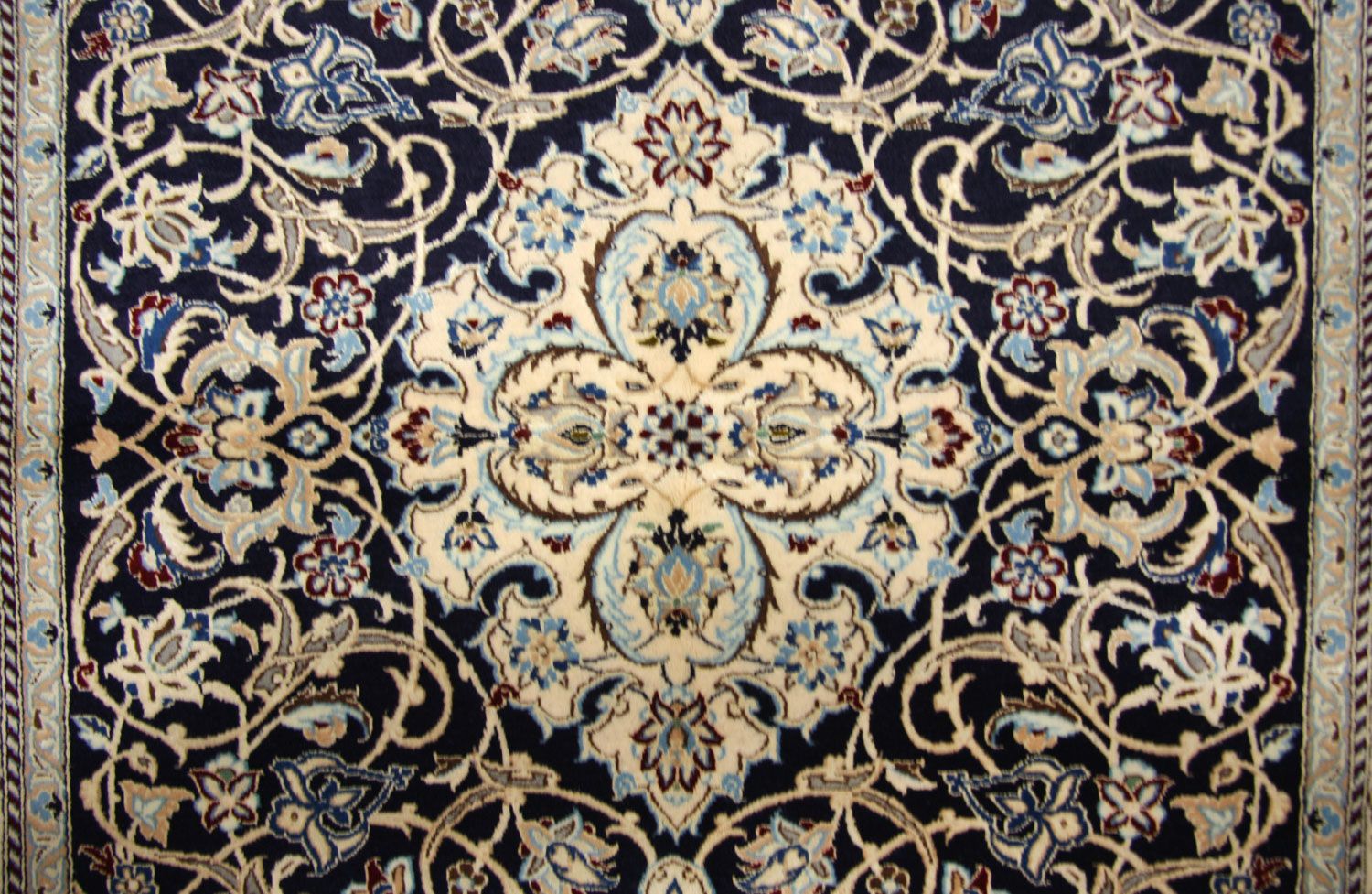 Tappeto Persero - Nain - Premio - 152 x 106 cm - blu scuro