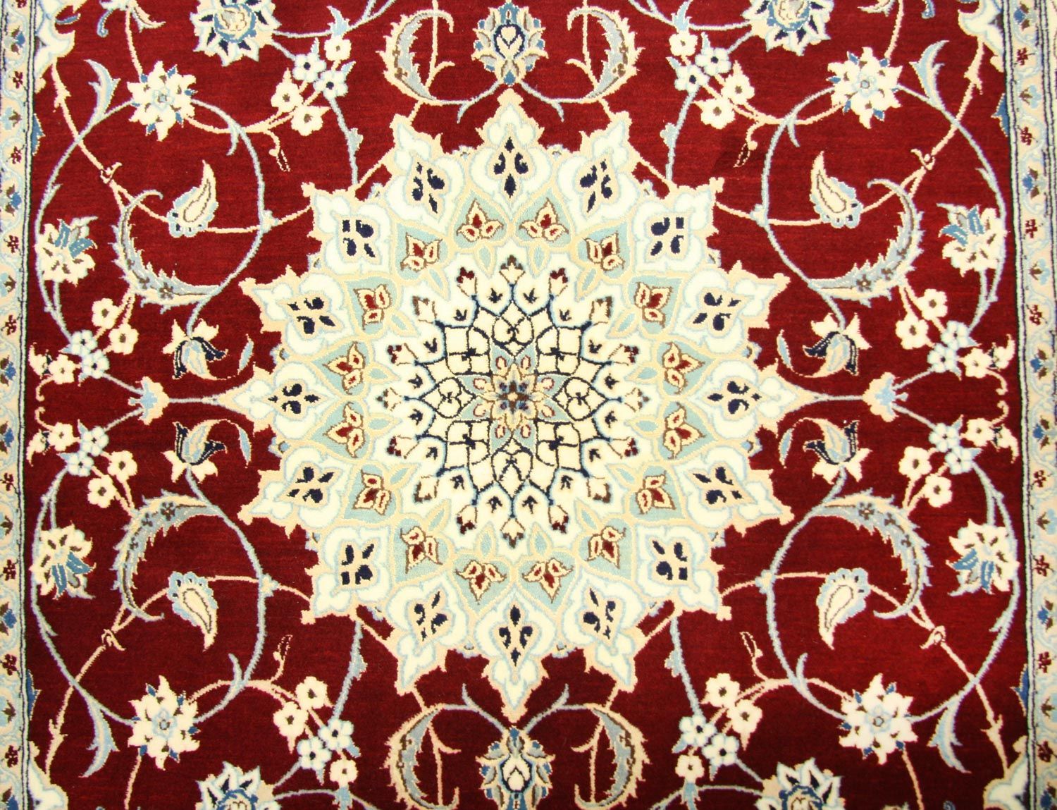 Tappeto Persero - Nain - Premio - 192 x 125 cm - rosso