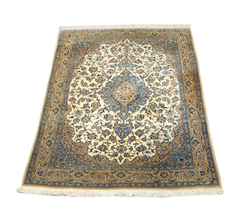 Tappeto Persero - Nain - Premio - 190 x 127 cm - bianco naturale