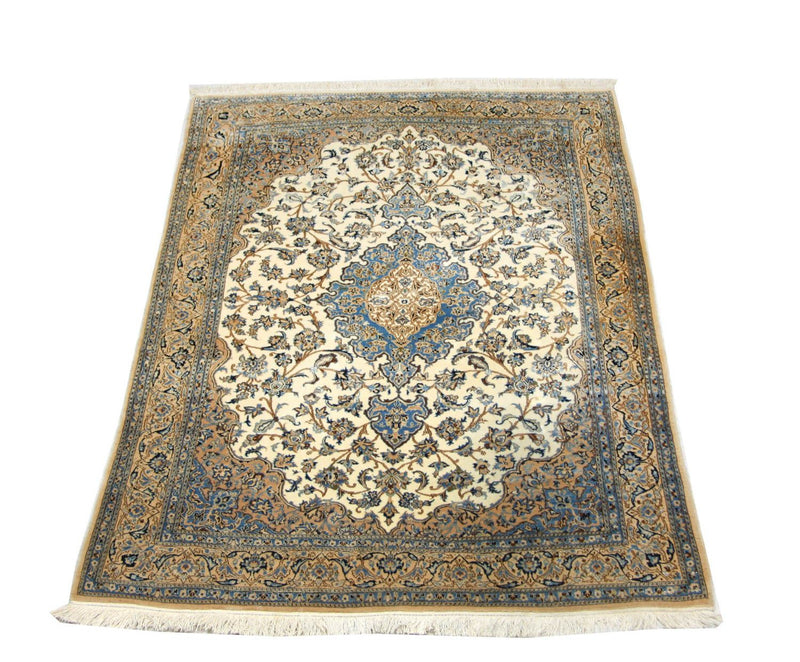 Tappeto Persero - Nain - Premio - 190 x 127 cm - bianco naturale