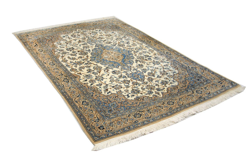 Tappeto Persero - Nain - Premio - 190 x 127 cm - bianco naturale