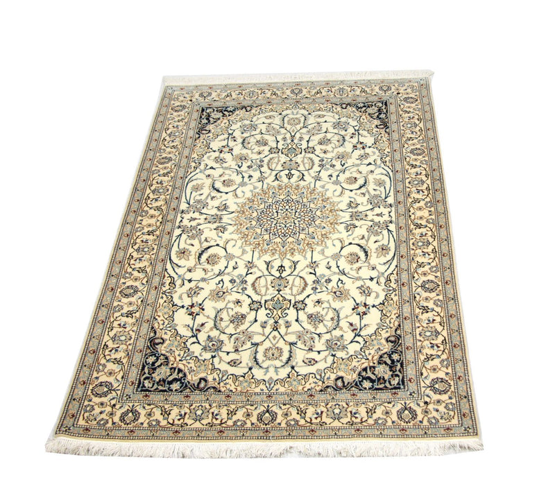 Tappeto Persero - Nain - Premio - 205 x 125 cm - bianco naturale