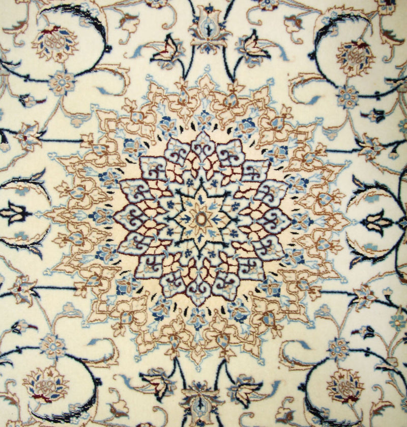 Tappeto Persero - Nain - Premio - 205 x 125 cm - bianco naturale