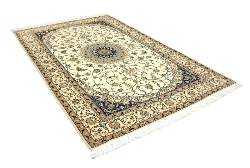 Tappeto Persero - Nain - Premio - 205 x 125 cm - bianco naturale