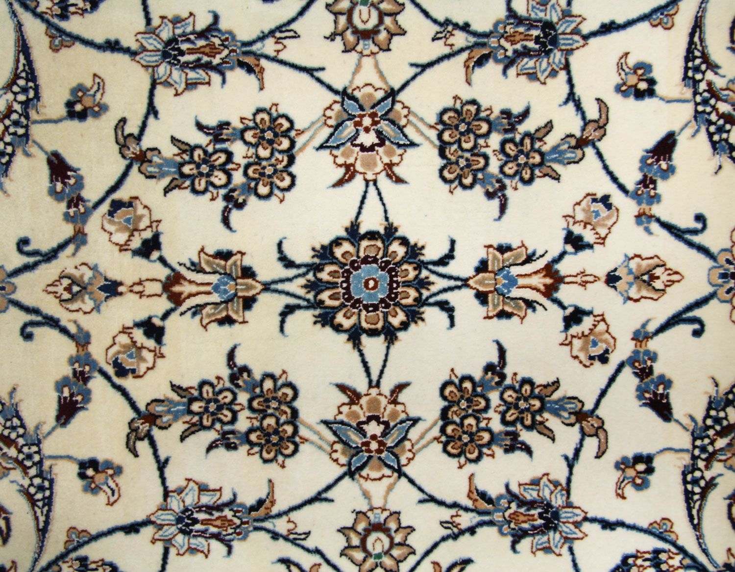 Tappeto Persero - Nain - Premio - 253 x 165 cm - bianco naturale