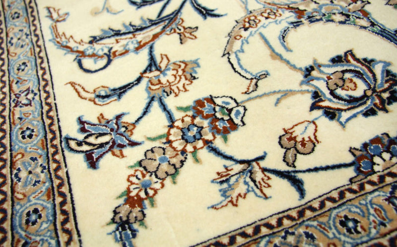 Tappeto Persero - Nain - Premio - 253 x 165 cm - bianco naturale