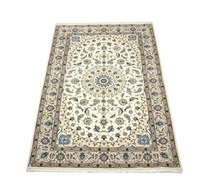 Tappeto Persero - Nain - Premio - 212 x 135 cm - bianco naturale