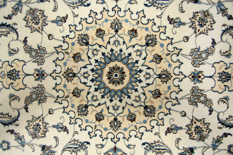 Tappeto Persero - Nain - Premio - 212 x 135 cm - bianco naturale