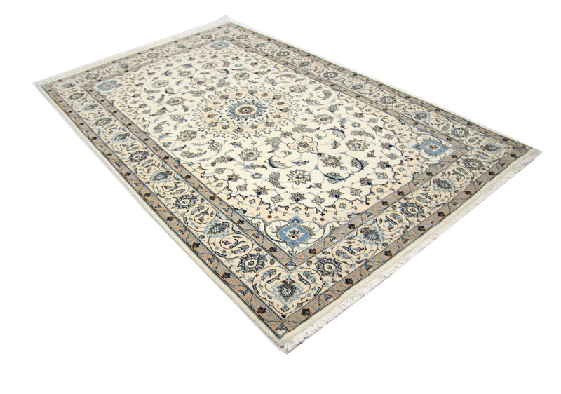 Tappeto Persero - Nain - Premio - 212 x 135 cm - bianco naturale