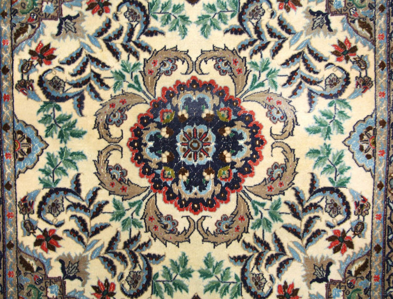 Tappeto corsia Tappeto Persero - Isfahan - Premio - 305 x 80 cm - beige