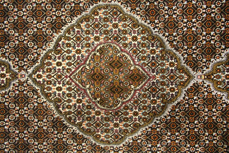 Tappeto Persero - Tabriz - 202 x 152 cm - marrone