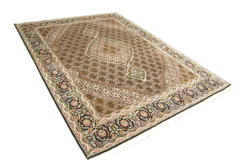 Tappeto Persero - Tabriz - 202 x 152 cm - marrone